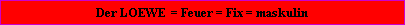  befindet sich im Zeichen = LOEWE