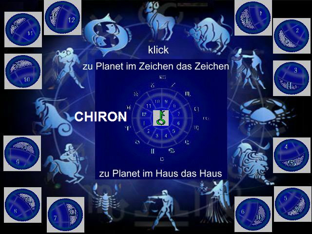 Chiron in den Zeichen und Haeusern deines Horoskopes